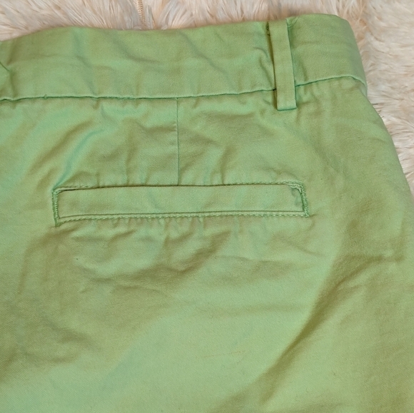 Khakis By Gap Sunkissed Shorts Lime Green Size 4 - Picture 2 of 13